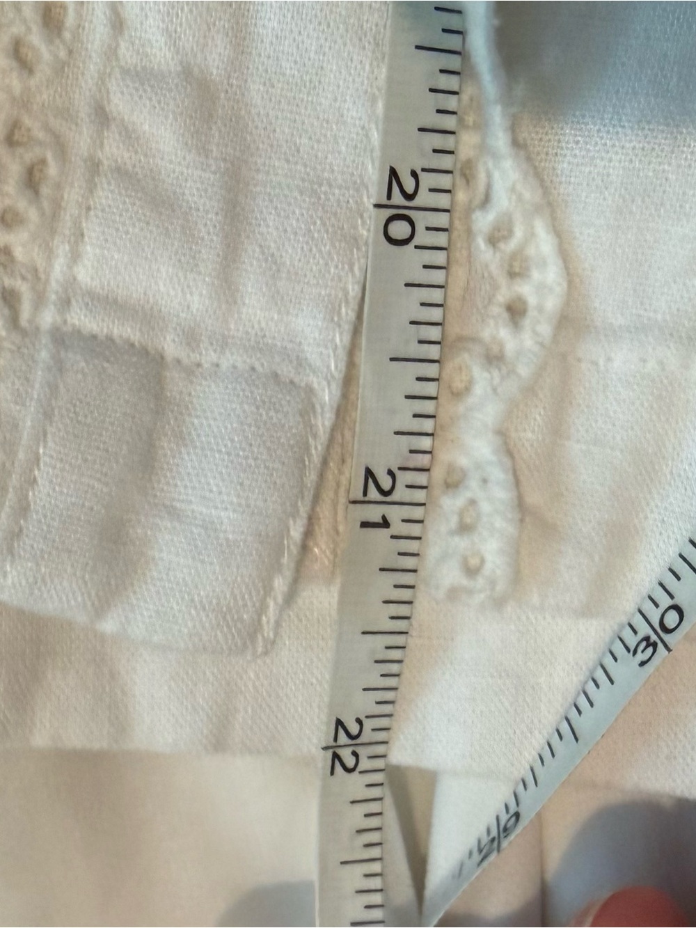 Topshop White Heart & Ruffle Detailed Button Front Top Size 8 - Picture 5 of 8
